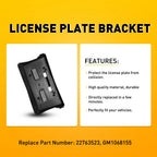 License Plate Bracket for Chevrolet Silverado 1500 (2014–2015)