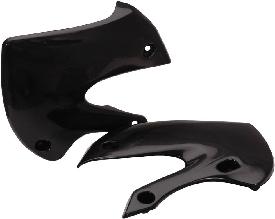 Acerbis Radiator Shrouds for Kawasaki KLX110 & KX65 (2000–2009) Black