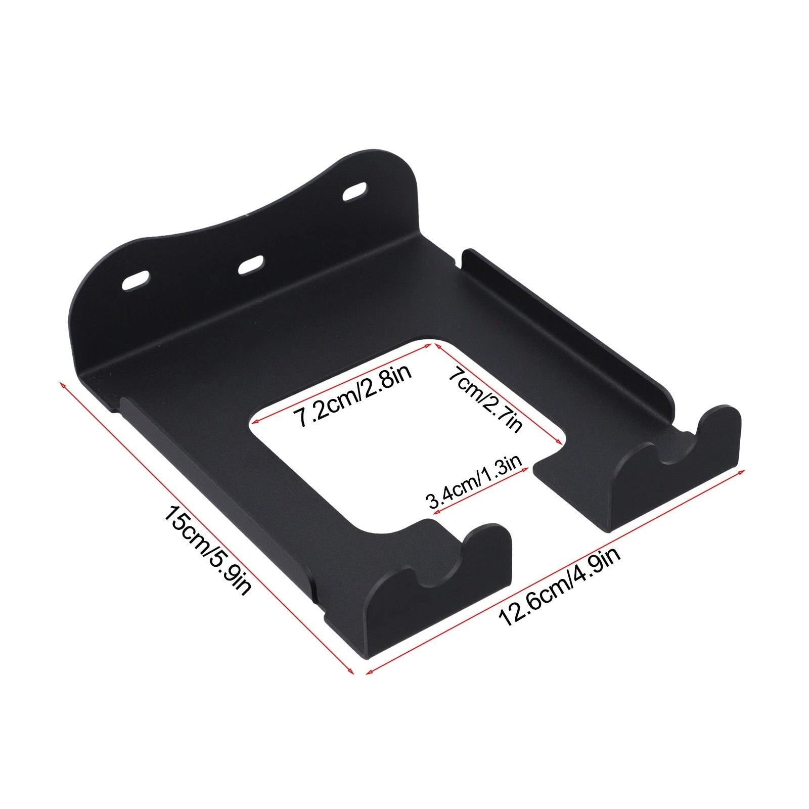 Space Saving Wall Rack for Lawn Mower Storage with Tool Bracket