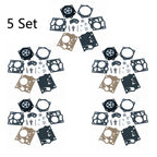 Set of 5 Carburetor Gasket Kits for McCulloch Homelite Echo K10-SDC