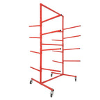 Mobile Bumper Storage Rack for Auto Body (Adjustable Support Arms)