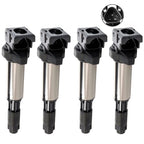 Set of 4 Ignition Coils for BMW X5 Z4 M3 325Ci 760Li (2002–2010)