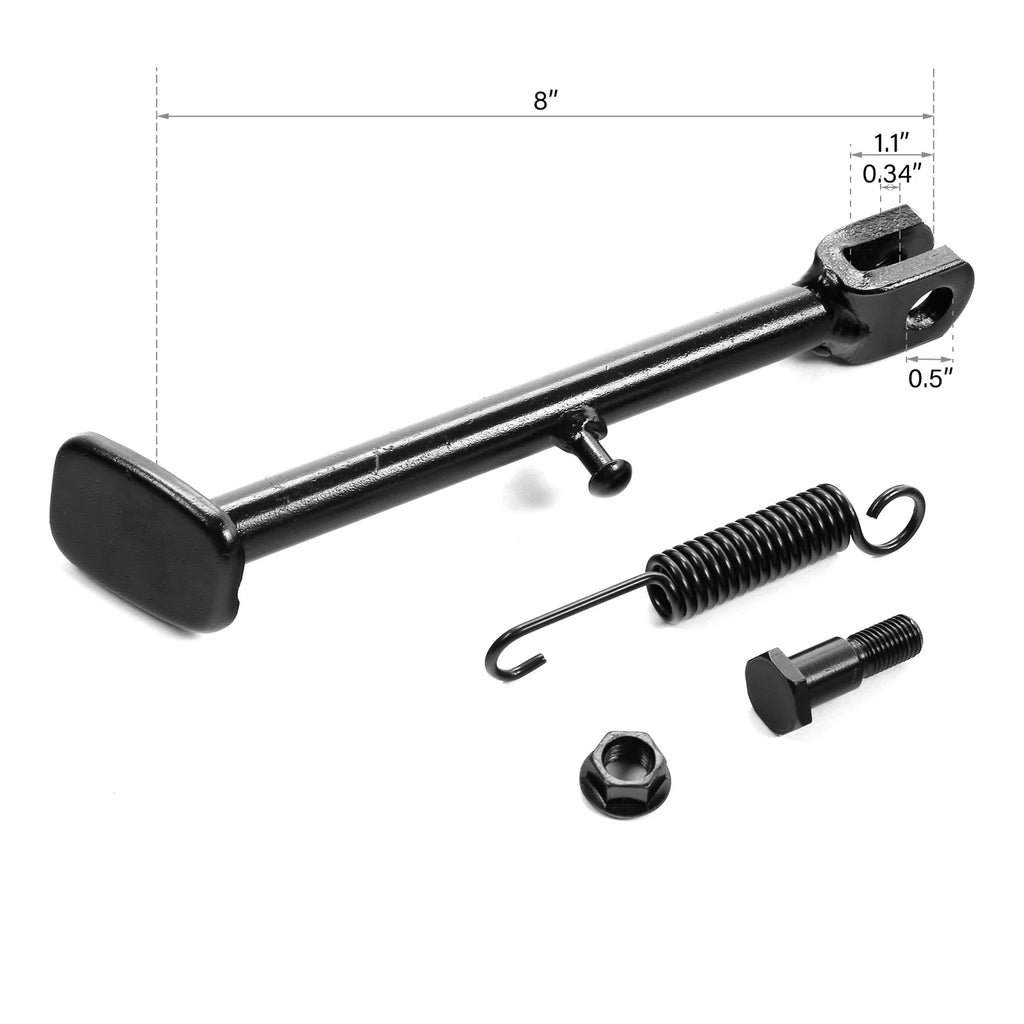 Side Kick Stand Assembly for Honda Z50R (1986–1999), XR70R (1997–2003)