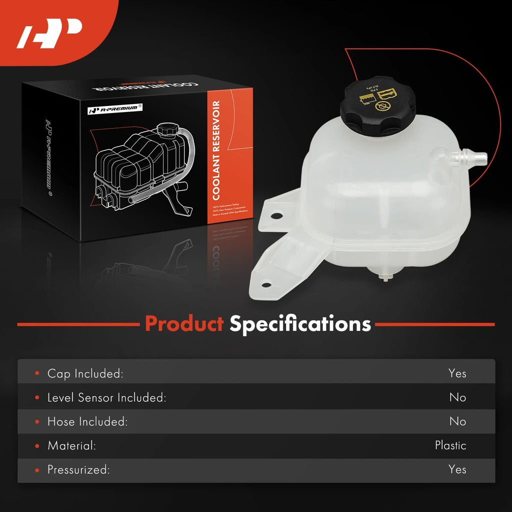 Engine Coolant Reservoir with Cap for Jeep Grand Cherokee (2022–2024)