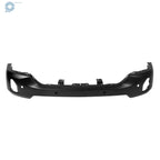 Split Front Bumper for Chevy Silverado 1500 (2016-2018) - Black, Sensor Holes