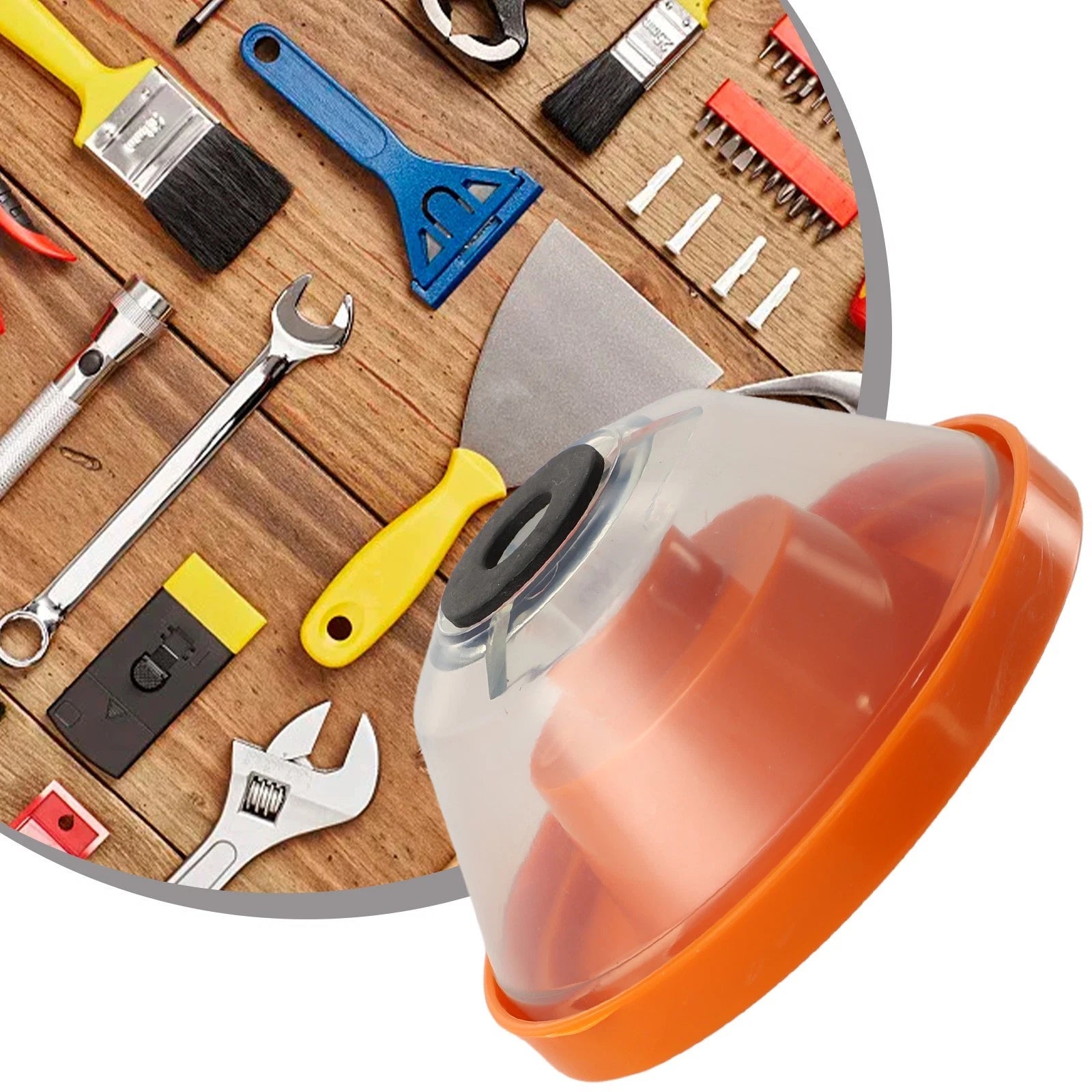 Electric Drill Dust Cover for Safe and Clean Drilling (Universal Fit)
