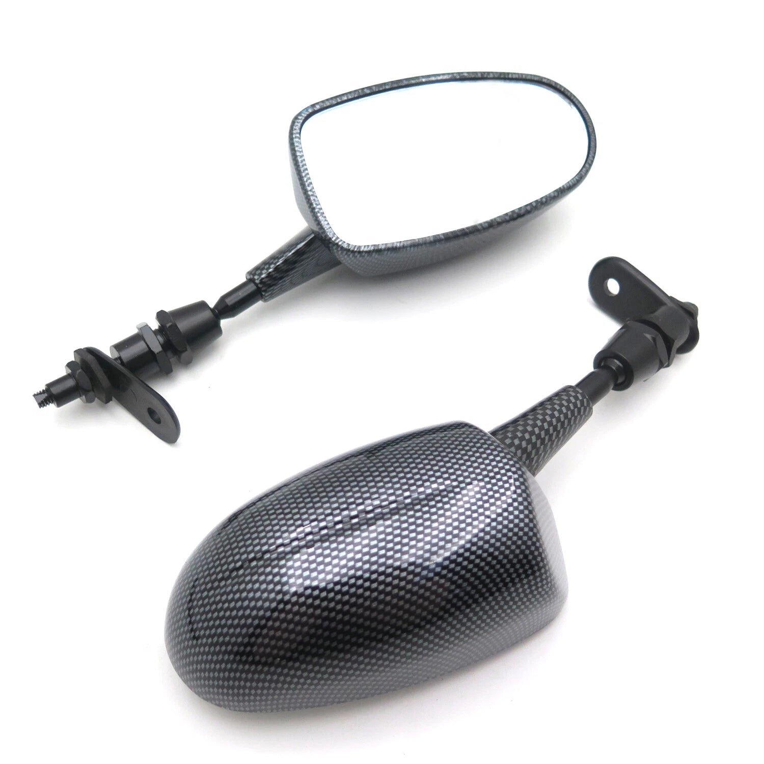 Mini Racing Mirror for Suzuki Katana 750, GSXR600, GSXR750, GSXR1000, GSXR1100, Hayabusa (1988–2023)
