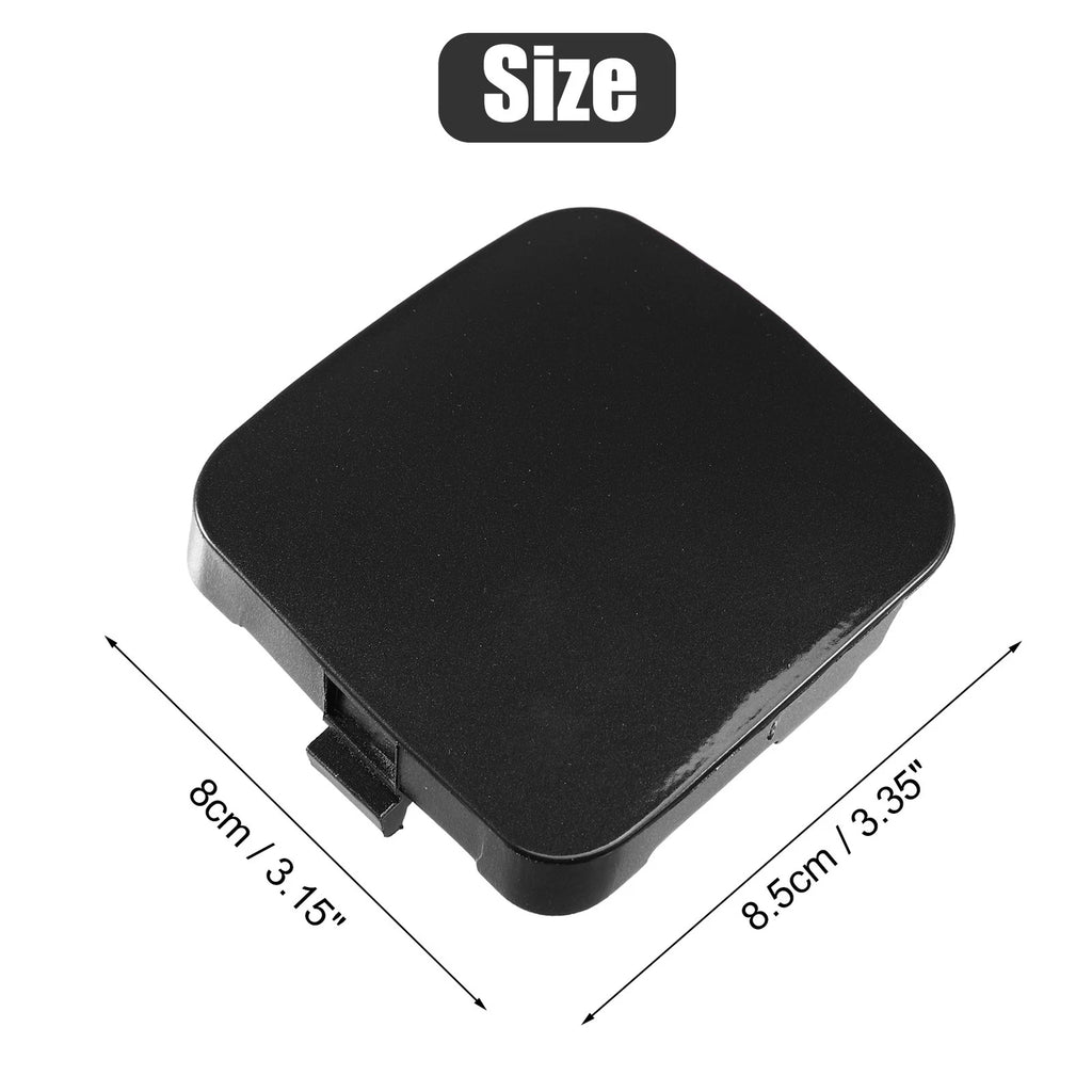 Tow Hook Cover Cap for Toyota Rav4 (2019–2023) Black
