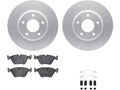 Front Brake Pad and Rotor Kit for Jaguar XJR (1998–2001) DG735GH