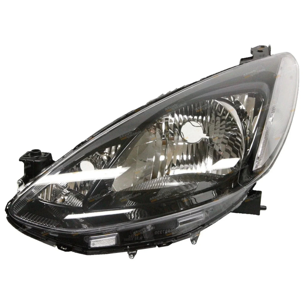 Genuine Headlight for Mazda 2 DE Series Left Passenger (2007 - 2014)