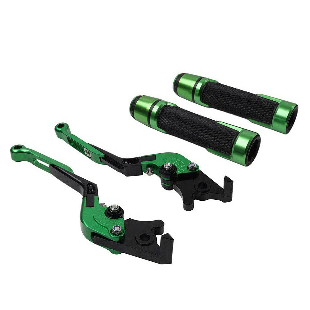 Extendable Brake Clutch Levers & Handlebar Grips for Suzuki GSXR150 (2017-2023)