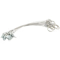 10Pcs D-TYPE Lock Pin & Rope Safety Coupler Pin for Trailers