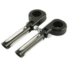 1 1/4 32mm Highway Bar Engine Guard Footpeg Mount for Harley Touring Black
