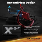 Front Mount Intercooler Kit for Nissan Skyline R32 GTST (1989–1994) Turbo Black Bar Plate