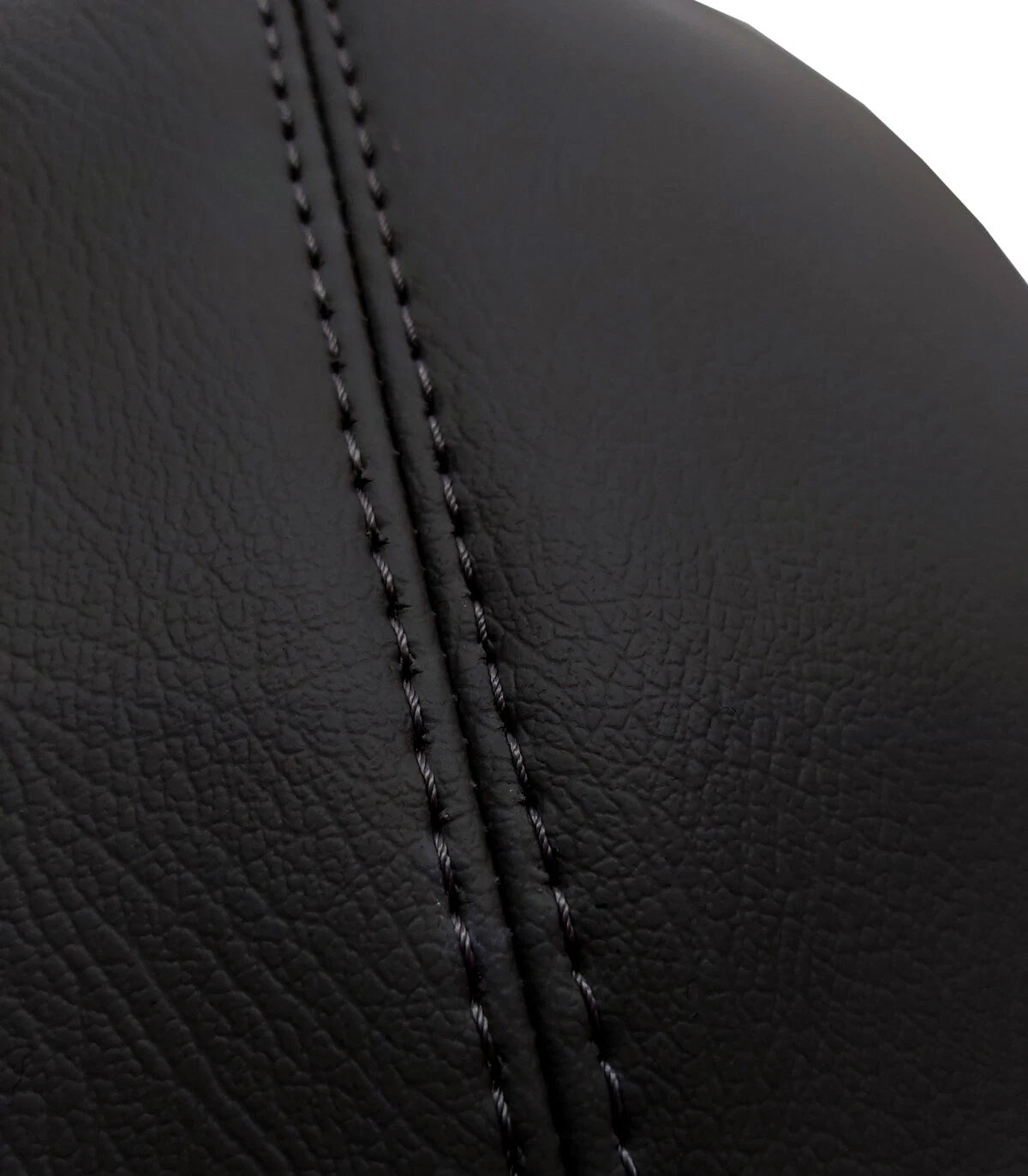 Rear Armrest Door Panel Cover for Honda CR-V (2012–2016) Black PVC Leather