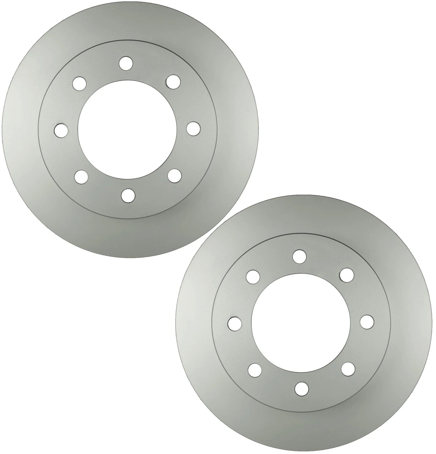 Set of 2 Bosch QuietCast Front Brake Disc Rotors for Dodge Ram 1500 2500 3500 (2002–2023)