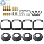 Set of 4 Carburetor Repair Kits for Honda VF500C V30 VF500F (1984–1985)