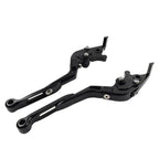 Black Extendable Brake Clutch Levers for Kawasaki Z650 Z900 Ninja (2017-2022)