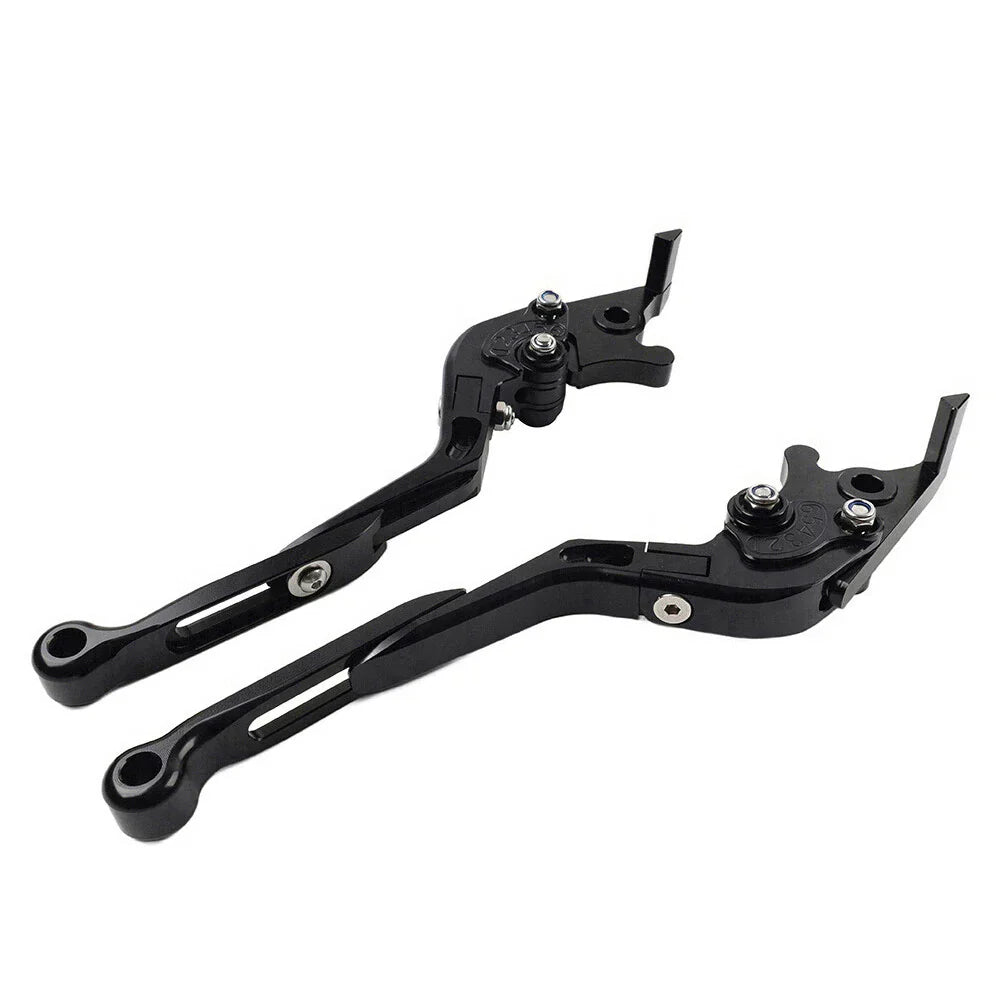 Black Extendable Brake Clutch Levers for Kawasaki Z650 Z900 Ninja (2017-2022)
