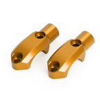 CNC Master Cylinder Clamp with 10mm Mirror Mount for 22mm Handlebar