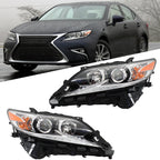 Headlight Assembly for Lexus ES350 ES300H (2016–2018) w/LED DRL Halogen