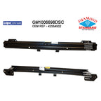 Replacement Steel Front Lower Bumper Impact Bar for Toyota Hilux (2005–2015)