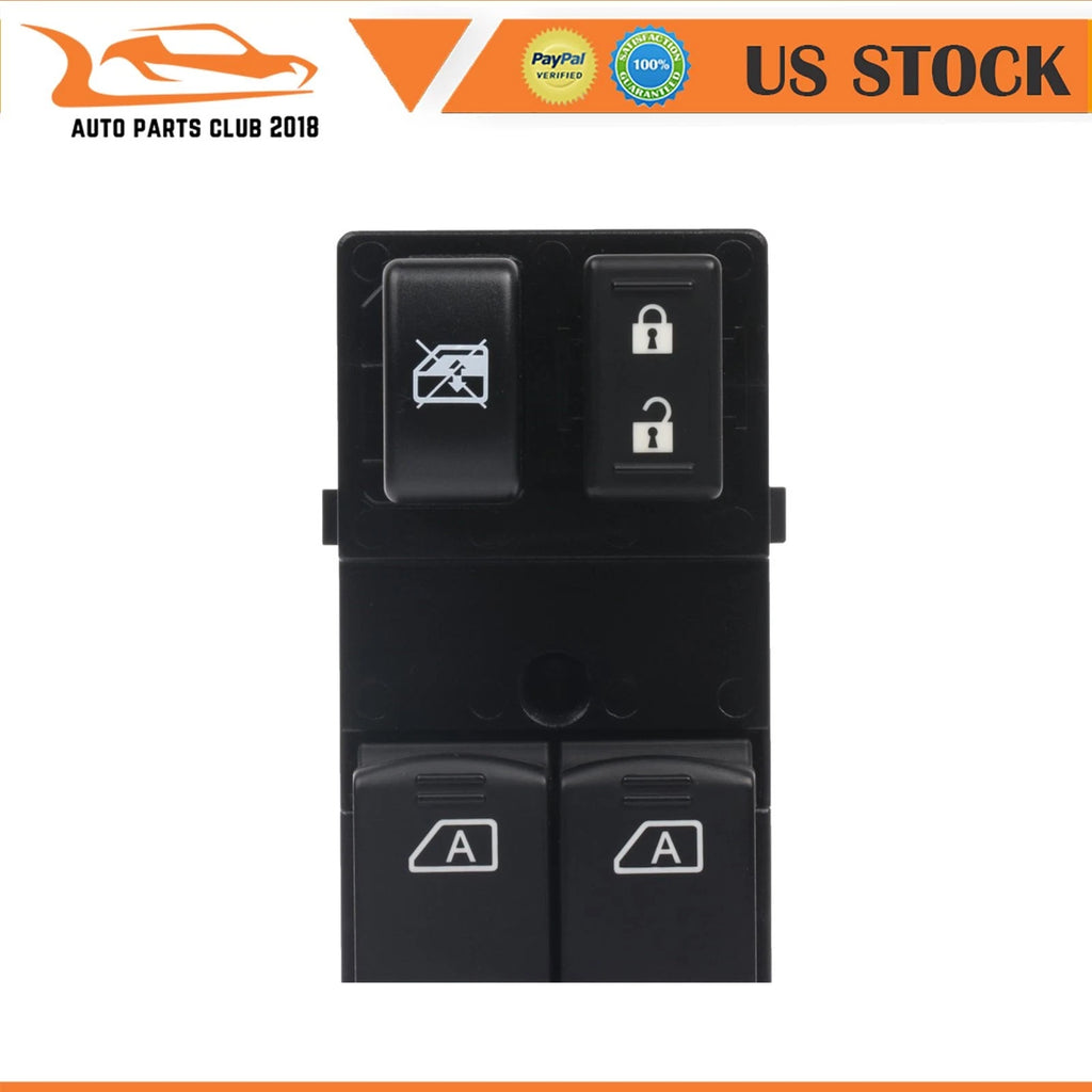 Window Switch for Nissan Murano (2009–2014) - Front Left Driver Side