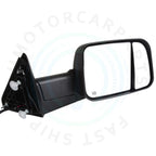 2X Power Heated Tow Mirrors for Dodge Ram 1500 2009–2017, Ram 2500 3500 2010–2017