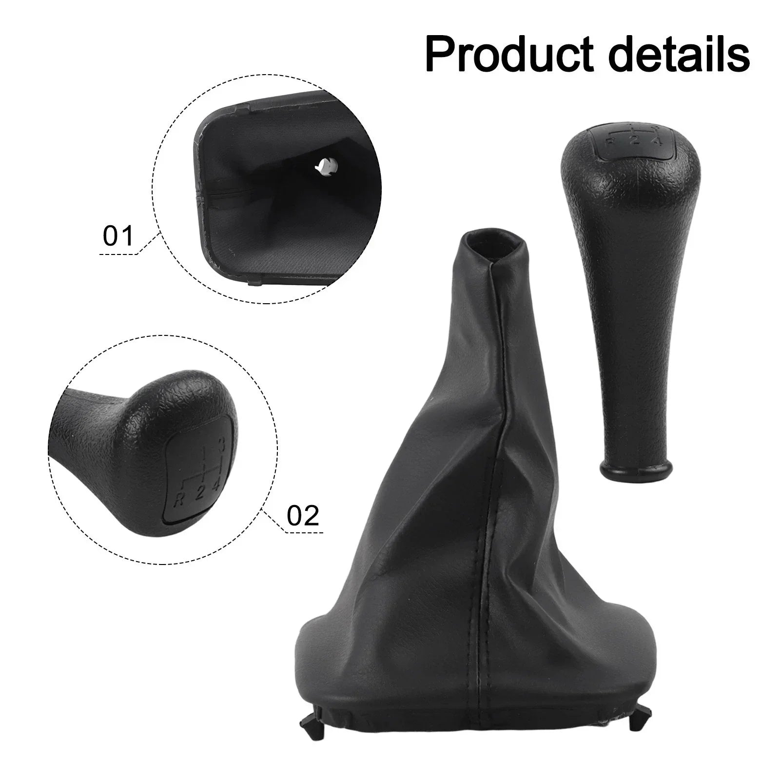 Gearshift Knob Dust Cover / 4/5 Speed Manual / Gearshift Knob Dust Cover for Mercedes C-Class (1985���1991)