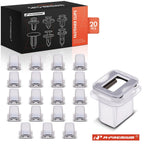 20Pcs Nylon Interior Trim Retainer Clips for BMW E38 E39 (1995–2004)