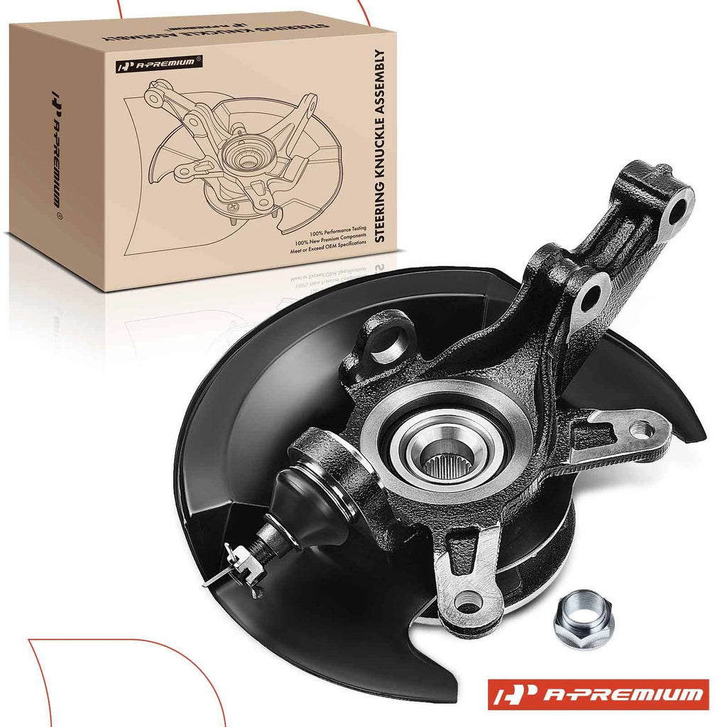 Front Right Steering Knuckle & Hub Bearing for Honda Civic (2001–2002)