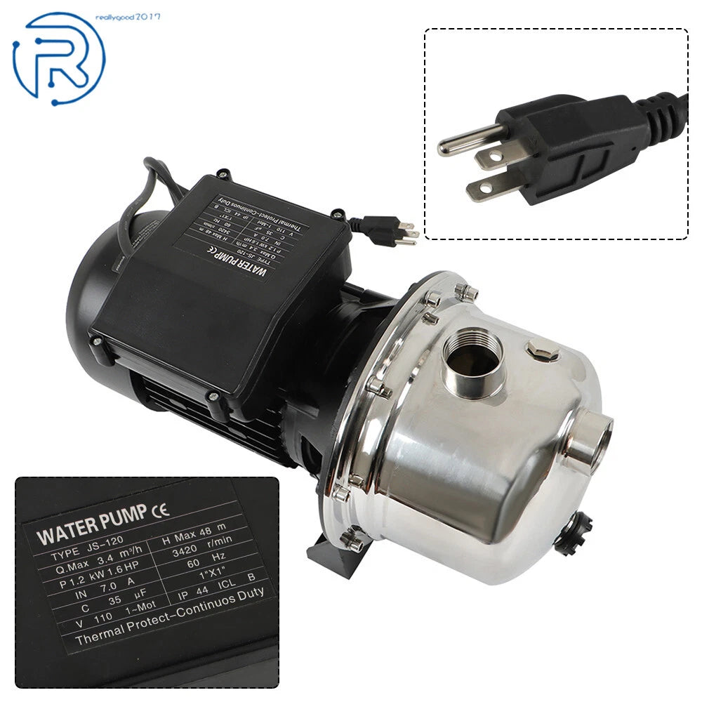 1.6 HP Shallow Well Jet Pump for Irrigation (2010–2023)
