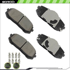 Front Ceramic Brake Pads Kit for Hyundai Sonata (2020–2023) D2302-9538