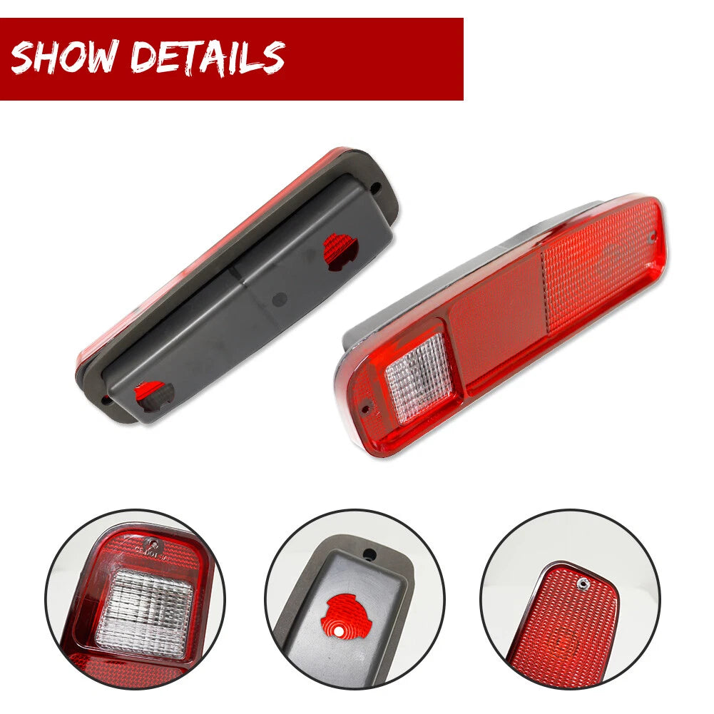 Pair Tail Lights for Ford Truck, Bronco (1973–1979)