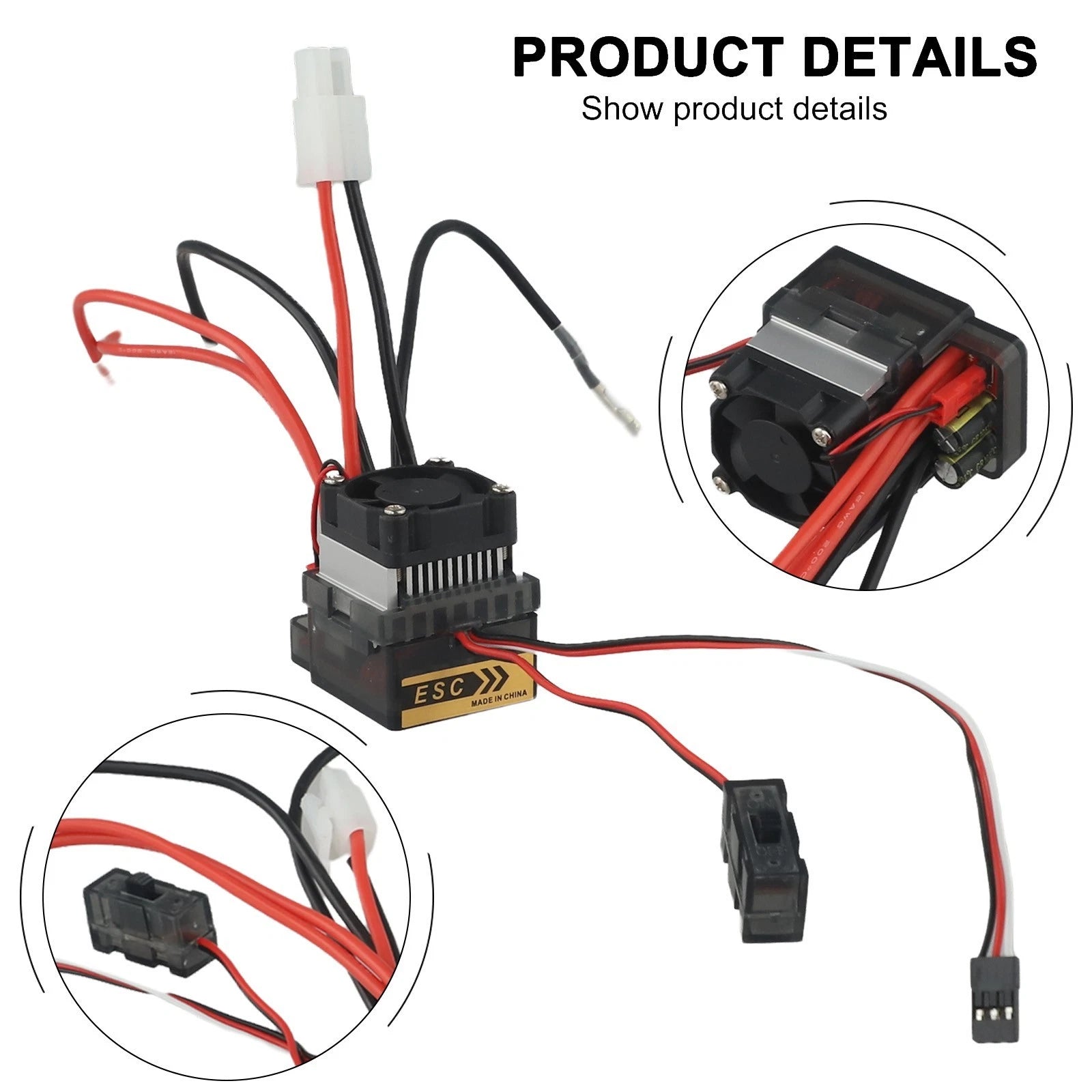 Standby Power Supply 2A for RC Model Car (320A) Double Way ESC