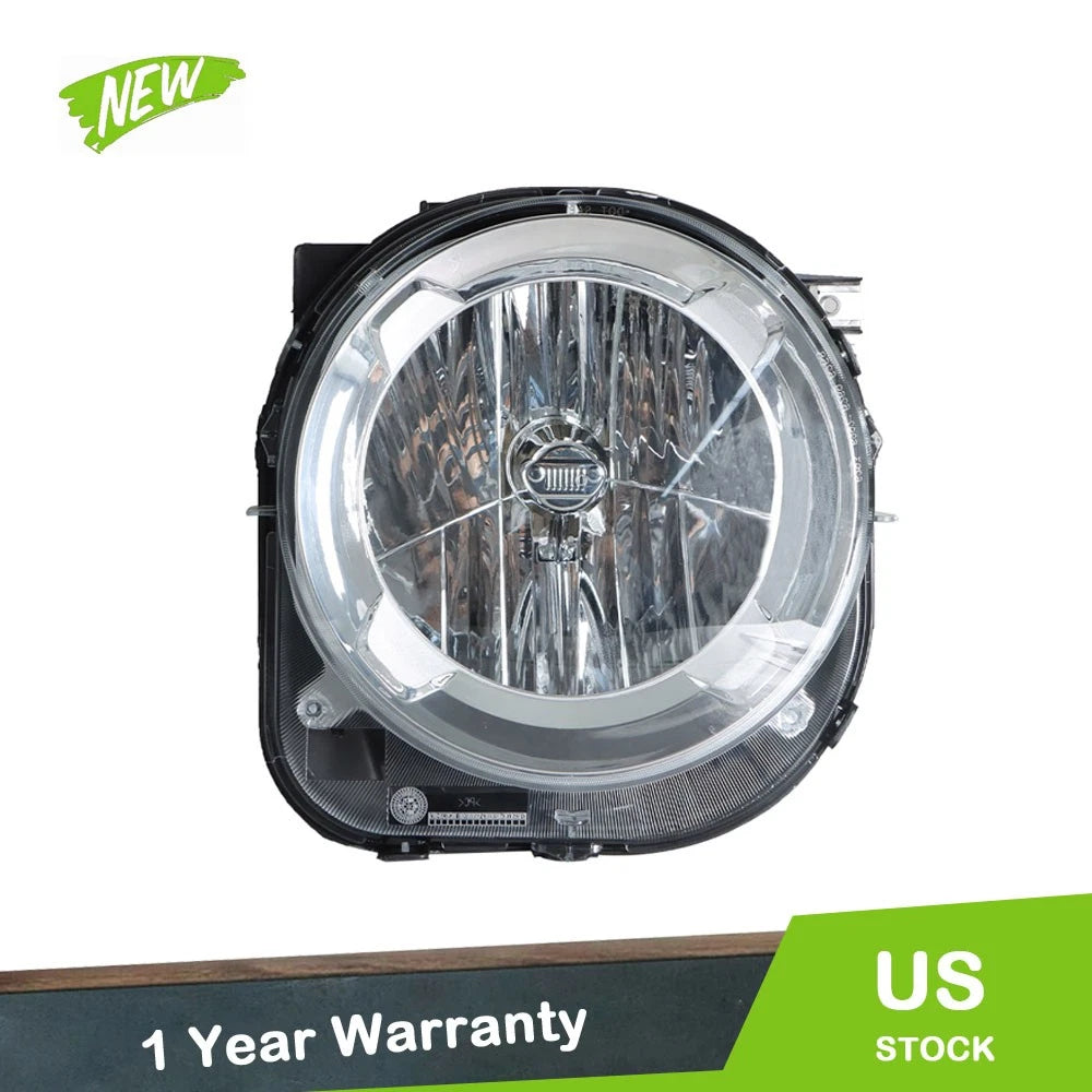 Halogen Headlight for Jeep Renegade (2015–2018) Passenger RH Side