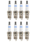 Set of 8 Bosch Platinum Spark Plugs 0242236615 6722 for Chevy Ford GMC Pontiac