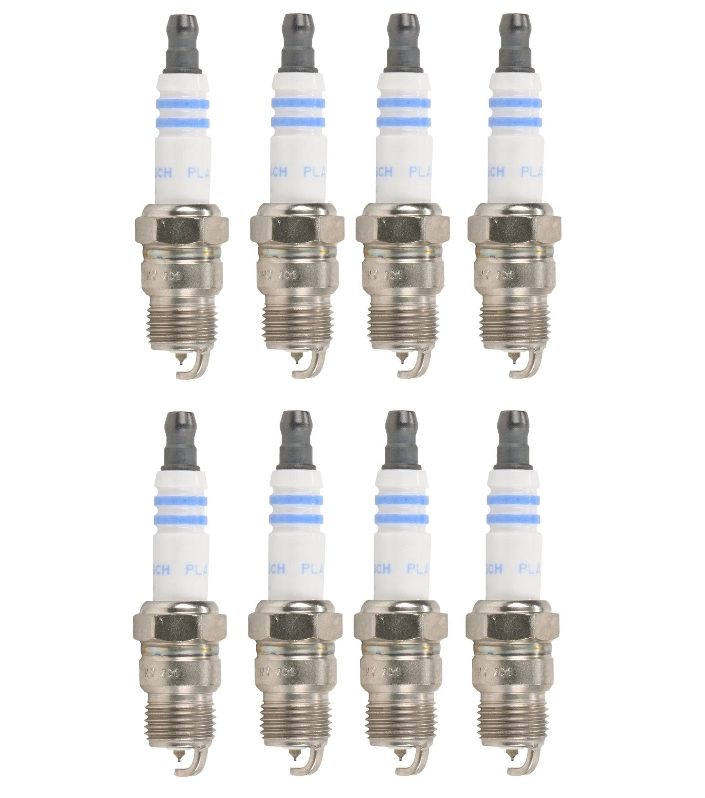 Set of 8 Bosch Platinum Spark Plugs 0242236615 6722 for Chevy Ford GMC Pontiac