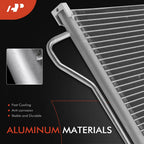 A/C Condenser with Bracket for Ford E-150 E-250 E-350 (2003-2007)