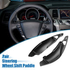 Set of 2 Steering Wheel Shift Paddles for Lexus IS Series (2006–2012) Black
