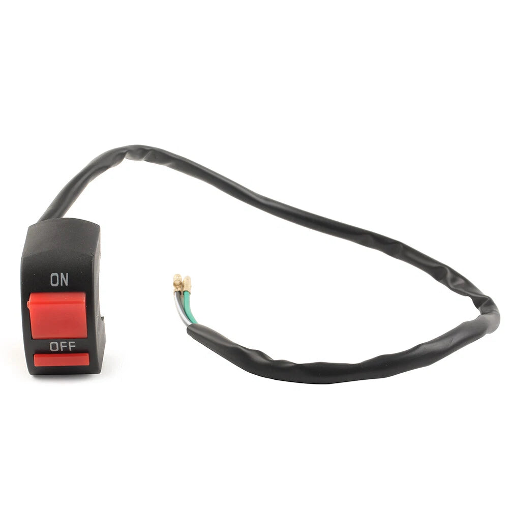 7/8" Handlebar Kill On-Off Switch for Motorcycle ATV Dirt Bike (12V)