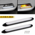 2X 9" LED Strip Headlight Daytime Running Light for Make Model (YYYY–YYYY)