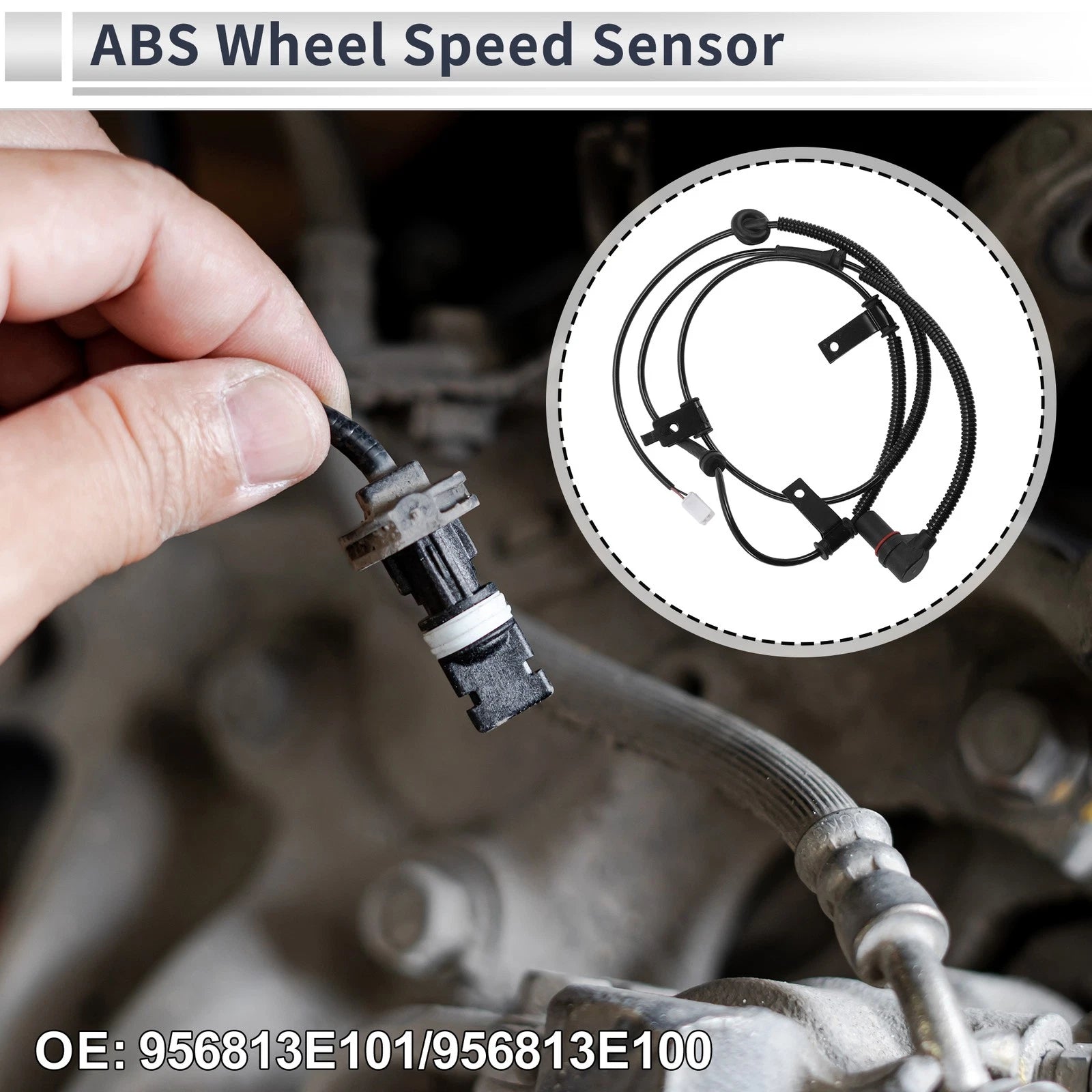 ABS Wheel Speed Sensor for Kia Sorento (2002–2006) No. 956813E101/956813E100
