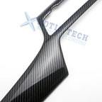 Carbon Fiber Pattern Front Dashboard Strip Trim for Honda Accord 2018-2022