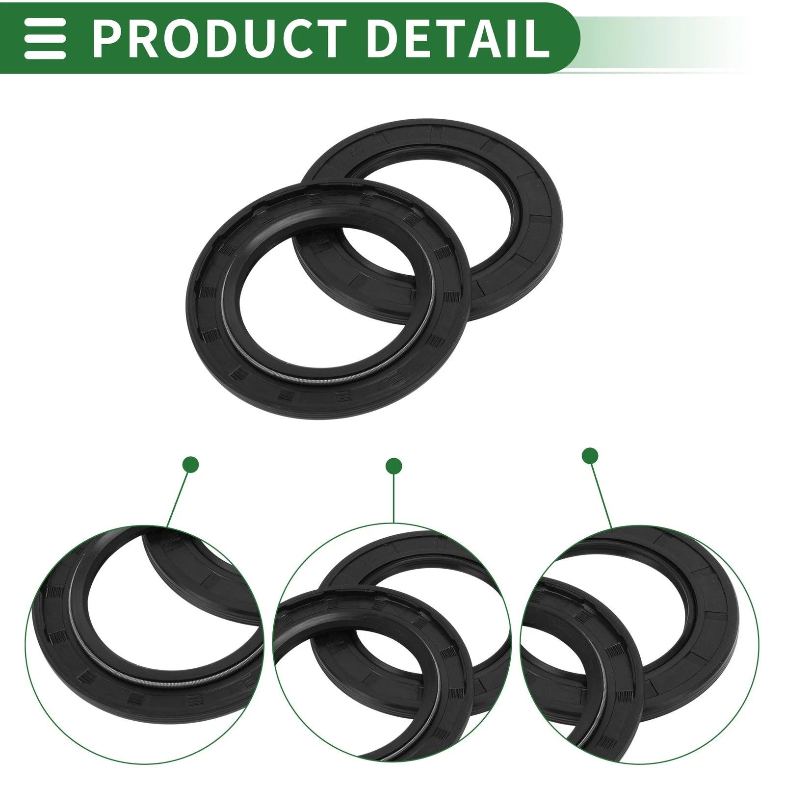 Oil Seal   - NBR Rubber 45x70x5mm High Pressure