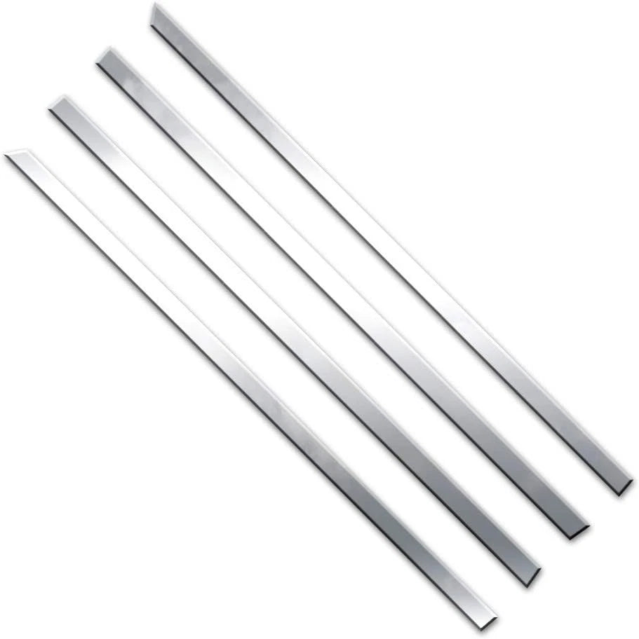 4pc Luxury FX Polished Rocker Panel Trim Lower Kit for 20-22 Cadillac CT4 2.2-3"