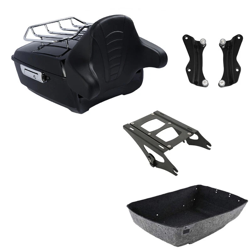 Trunk Backrest Rack Mount for Harley Street Glide (2014–2023)