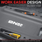38'' Black Portable Repair Floor Creeper for Automotive Engineers