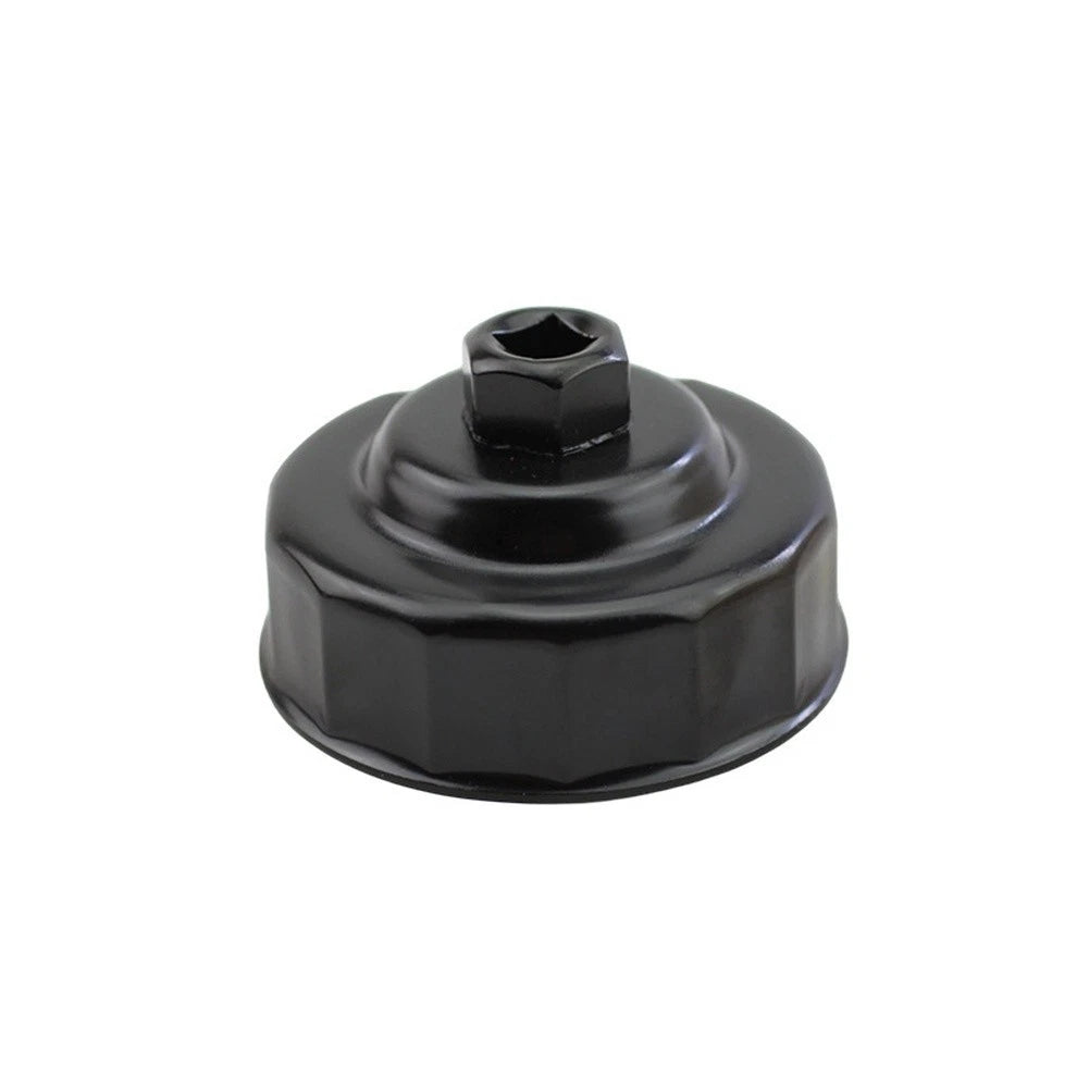 76mm Oil Filter Wrench for Compatible Vehicles (14 Flutes, Carbon Steel)