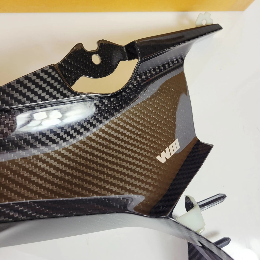 OEM Carbon Fiber Left Side Cover Panel Fairing for BMW S1000RR (2019–2023)